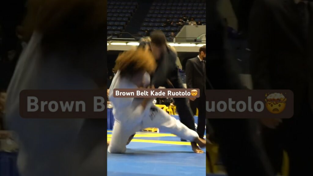 The last time we saw Kade Ruotolo in the gi was the 2021 IBJJF World Championship at BROWN BELT🤯