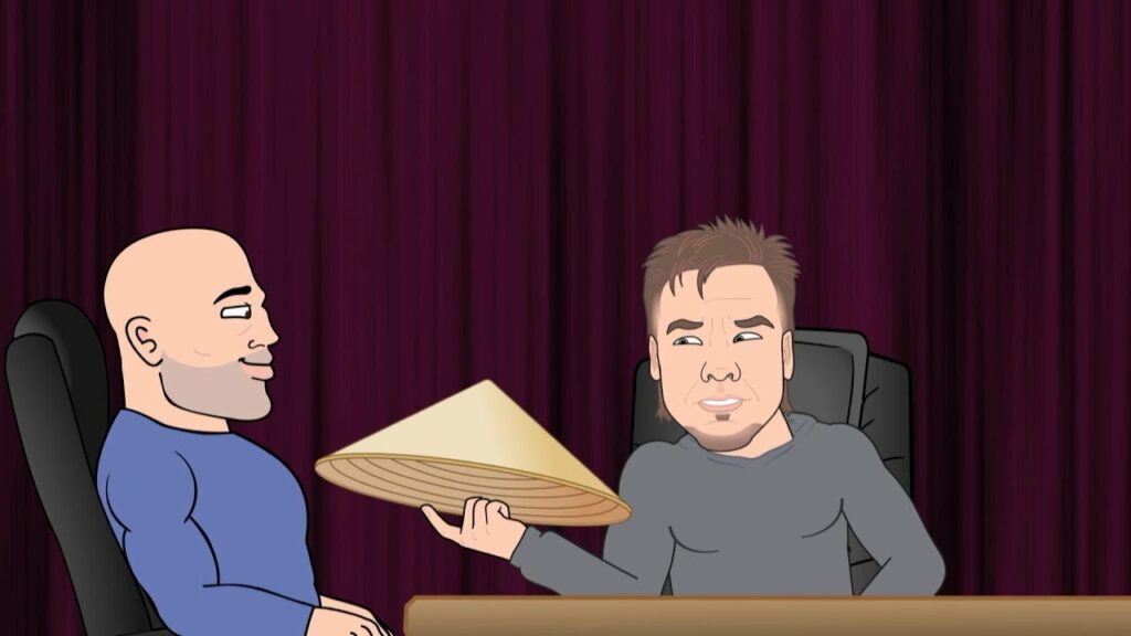 Theo Von's Different Hats Moment - JRE Toon