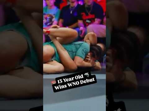 This 13-year-old might be the next big thing😳 Joslyn Molina at #WNO29 🔥