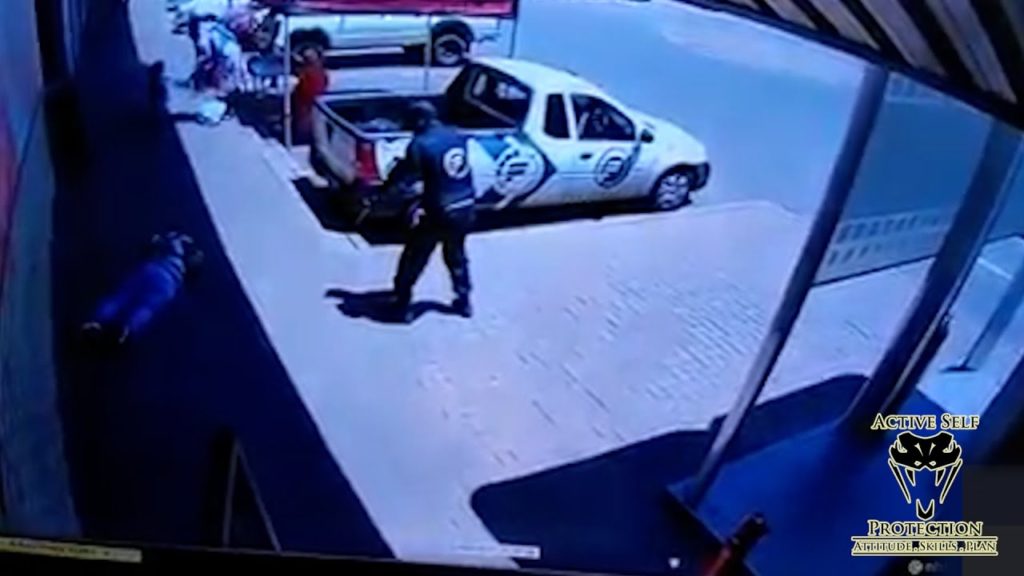 This Armed Guard Gets It Done