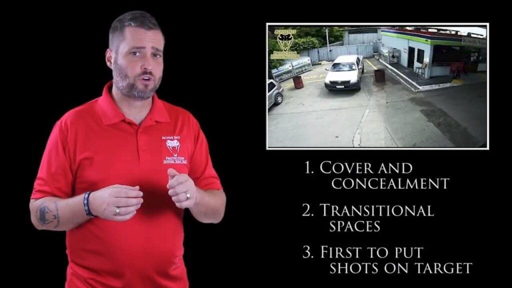 This Defender Uses Cover And Concealment Effectively | Active Self Protection