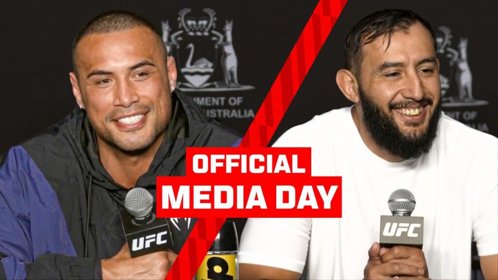 This Fight Will Not Go The Distance π¨ | UFC Perth Media Day