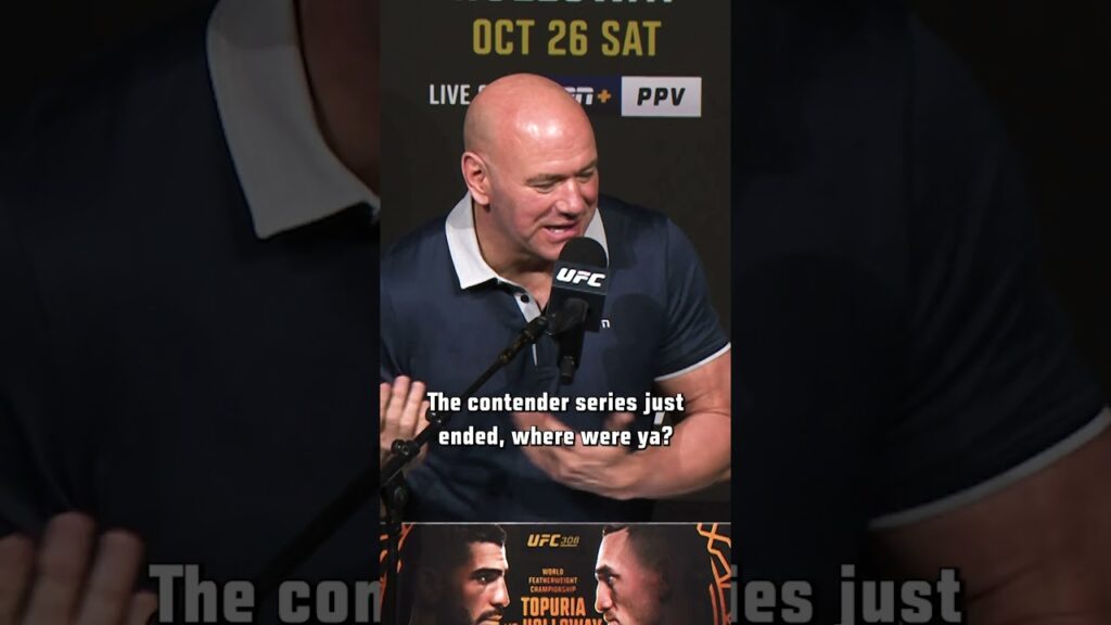 This Fighter shot his shot at getting into the UFC 😳 #ufc