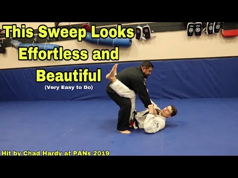 This Jiu-Jitsu Sweep is Beautiful and Looks Effortless (The table rule) | Chad “The Beast" Hardy