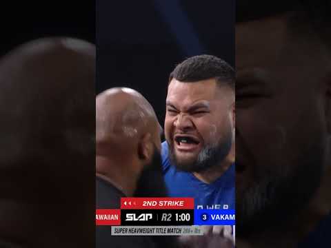 This KO earned Da Crazy Hawaiian the FIRST super heavyweight title!