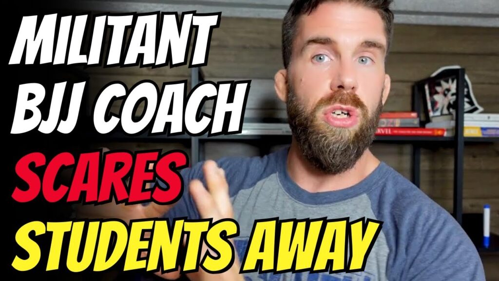 This Militant BJJ Coach Running Off His Students