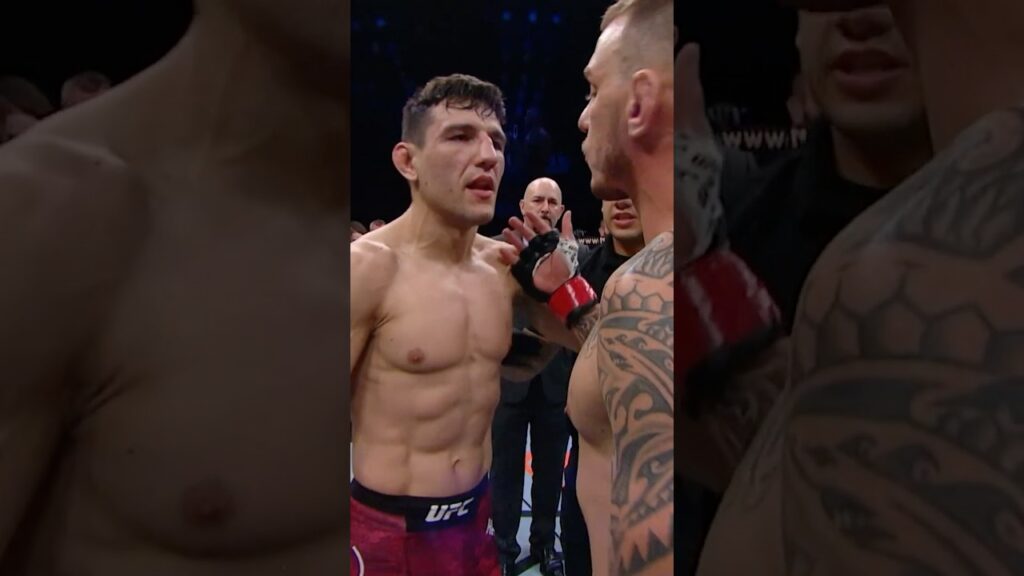 This fighter didn't want the fight to end! π³ #ufcshorts