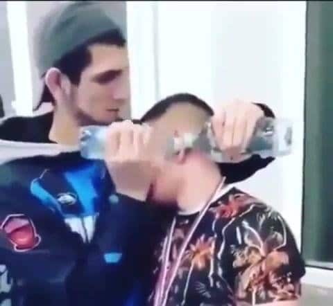 This guy really wanted cauliflower ear