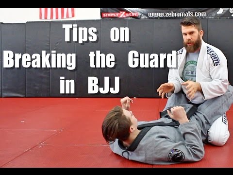 This is Not a good position in BJJ (Breaking Guard Effectively)