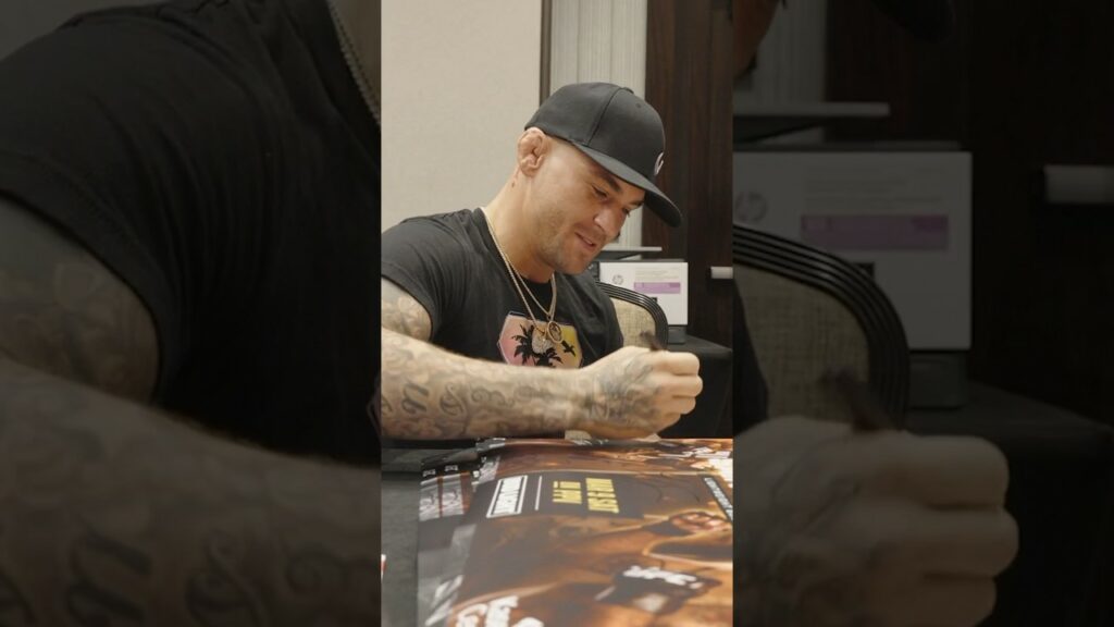 This is why Dustin Poirier is fighting at #ufc299