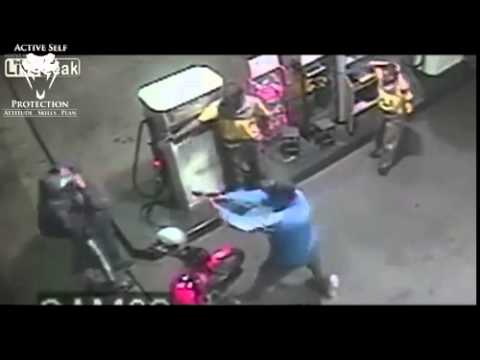 This is why you don't draw on a drawn gun!