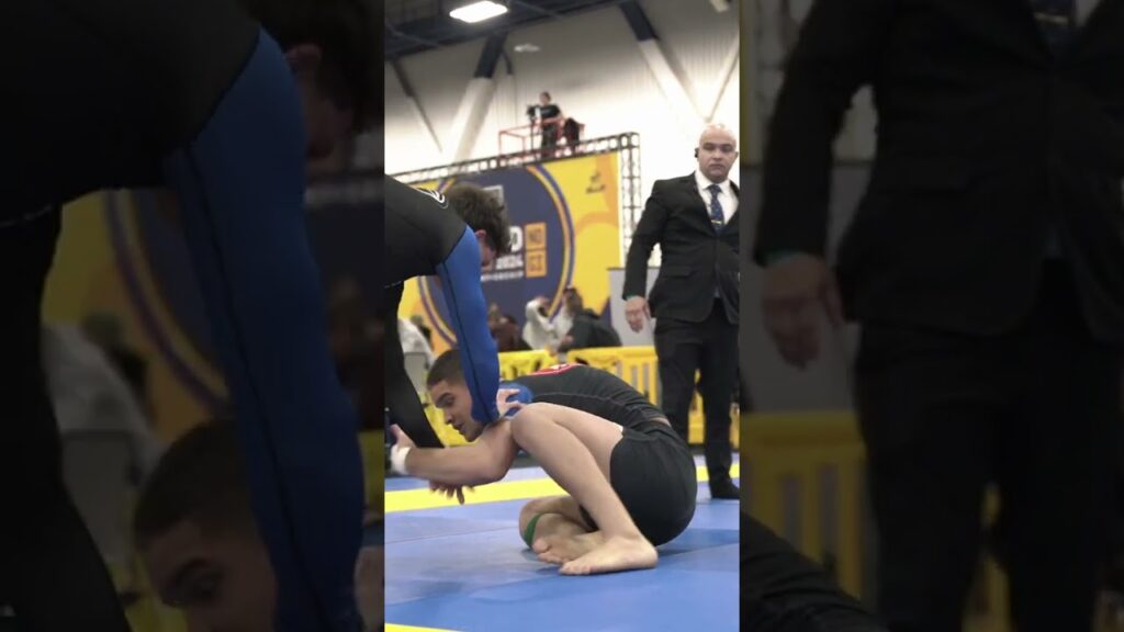 This juvenile never stop 🔥 Dudu Cancela got gold at the @ibjjf No-Gi Worlds