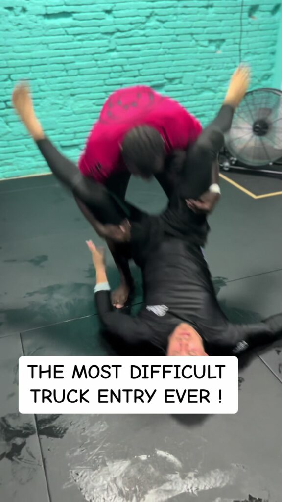 This right here, in my opinion is the most difficult truck entry ever. It takes