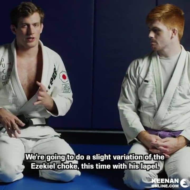 Those who hold the Ezekiel choke near and dear to our hearts know sometimes it c...