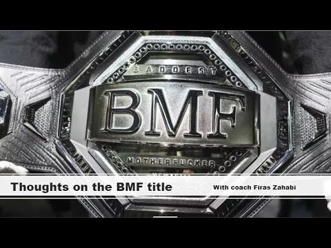 Thoughts on the BMF title