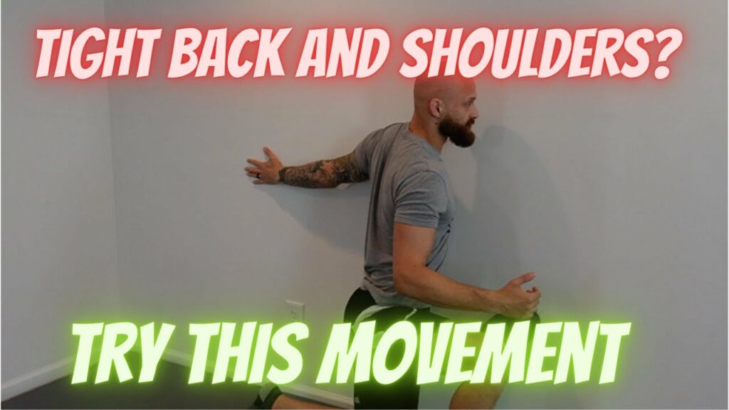 Tight Back and Shoulders? Try This One Movement!