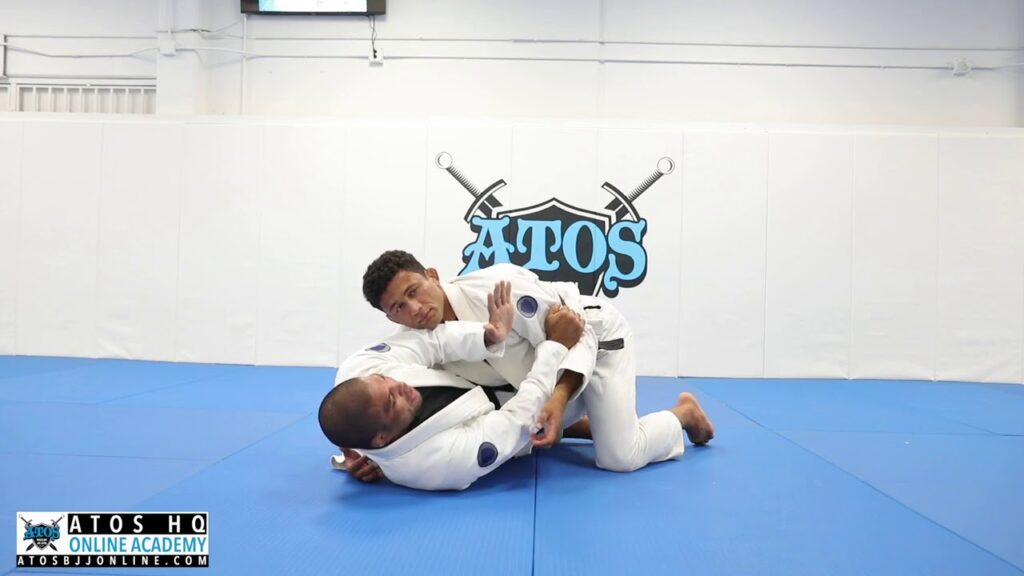 Tilt sweep to Hooks Guard Sweep - Andre Galvao