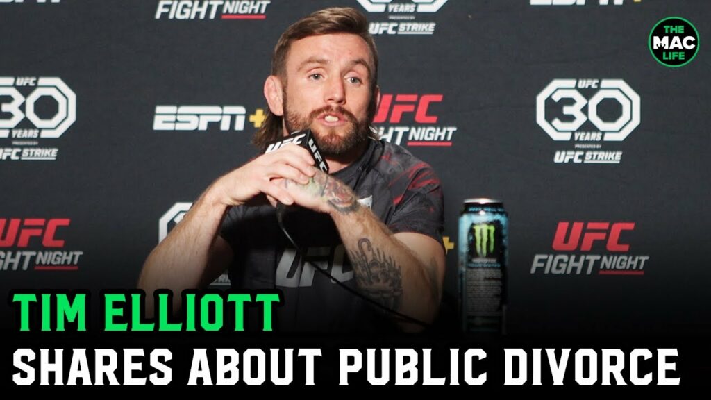 Tim Elliott on public divorce: “If I didn’t post it, I was gonna wind up in jail or hurt or worse”