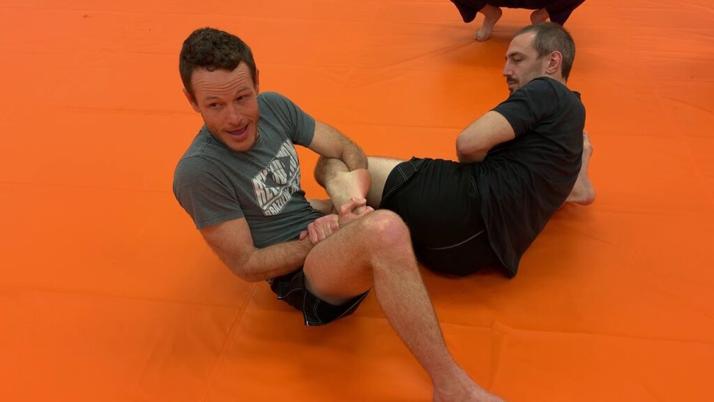 Toe Hold Counter to Straight Ankle Lock