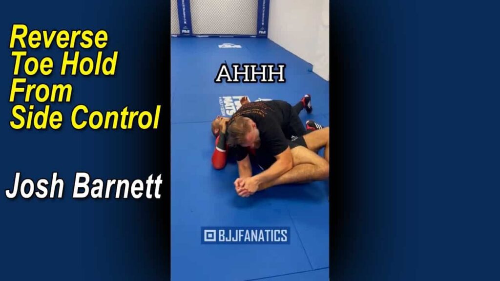 Toe Hold From Side Control - Josh Barnett #shorts