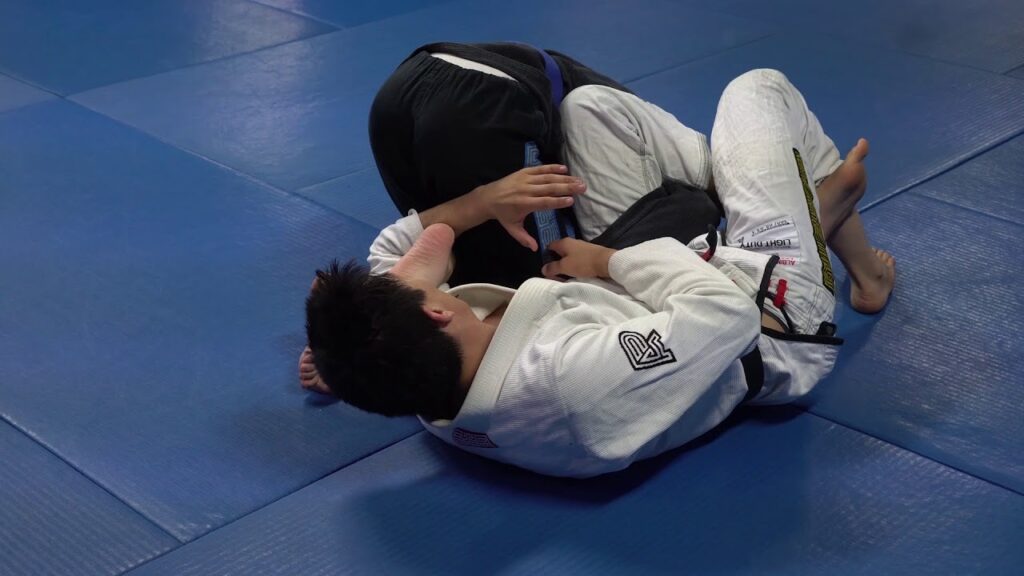 Toe hold from Omoplata