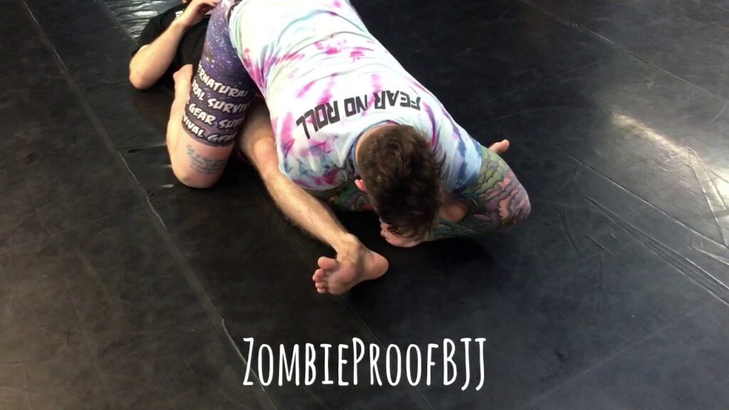 ToeHold To HeelHook Transition - ZombieProofBJJ (NoGi)