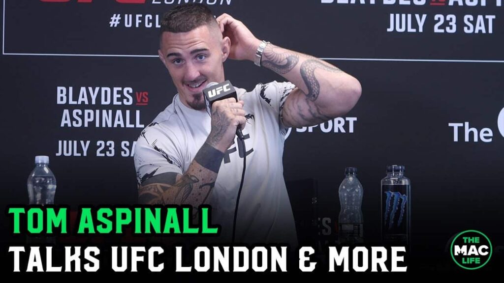 Tom Aspinall: “Don’t ask me about other fights. I don’t give a s***”