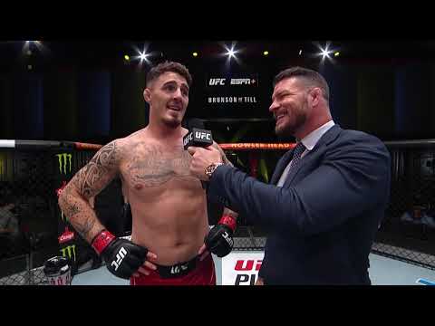Tom Aspinall Octagon Interview | UFC Vegas 36
