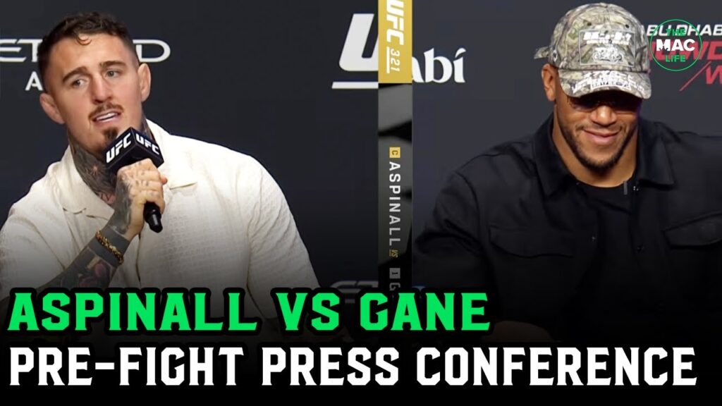 Tom Aspinall vs. Ciryl Gane Pre-Fight Press Conference