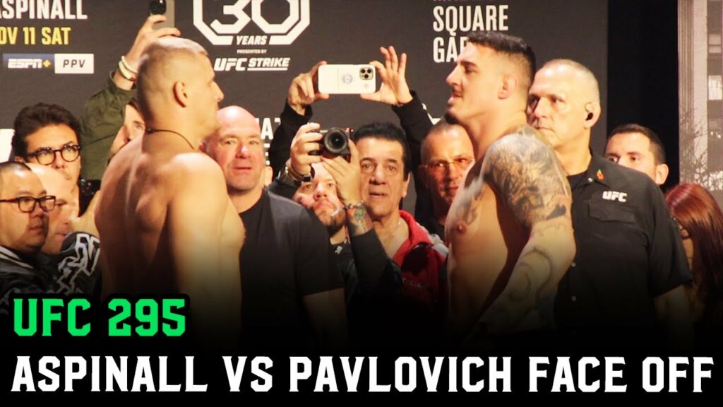 Tom Aspinall vs. Sergei Pavlovich Final Face Off: "It's going to be f*****g madness!"