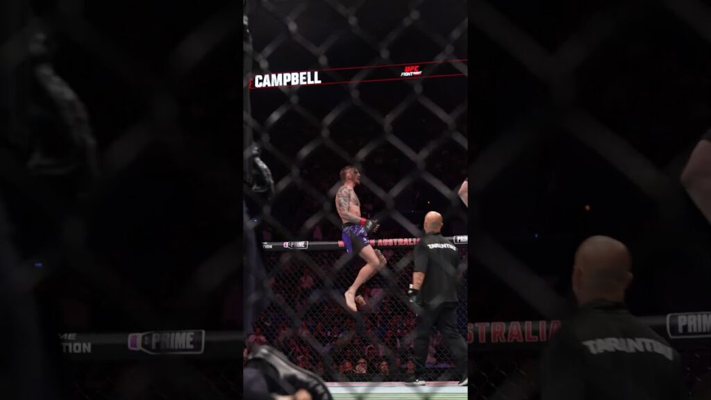 Tom Nolan put him to sleep! π€ #ufcperth