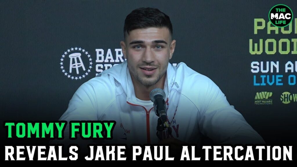 Tommy Fury reveals near backstage fight with Jake Paul: "We won't see him fight again"