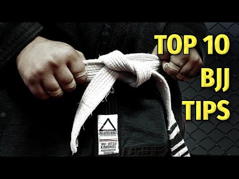 Top 10 BJJ Tips For White Belts & Beginners