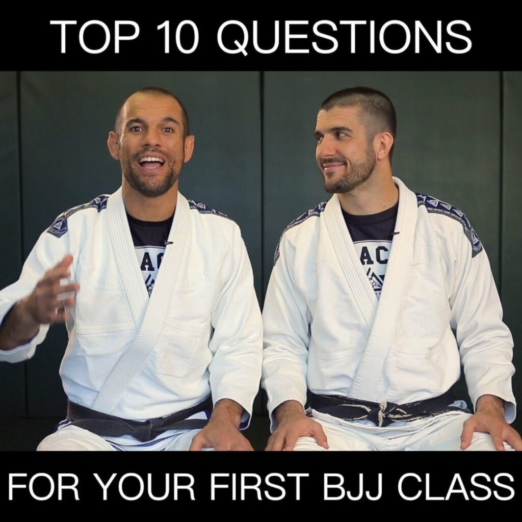 Top 10 Questions for Your First BJJ Class!