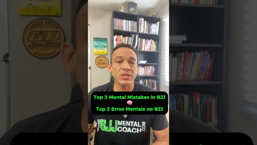 Top 3 Mental Mistakes BJJ Competitors make ❗️Top 3 Erros mentais