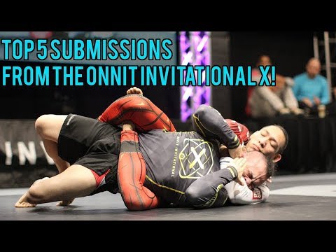 Top 5 Submissions from the Onnit Invitational X