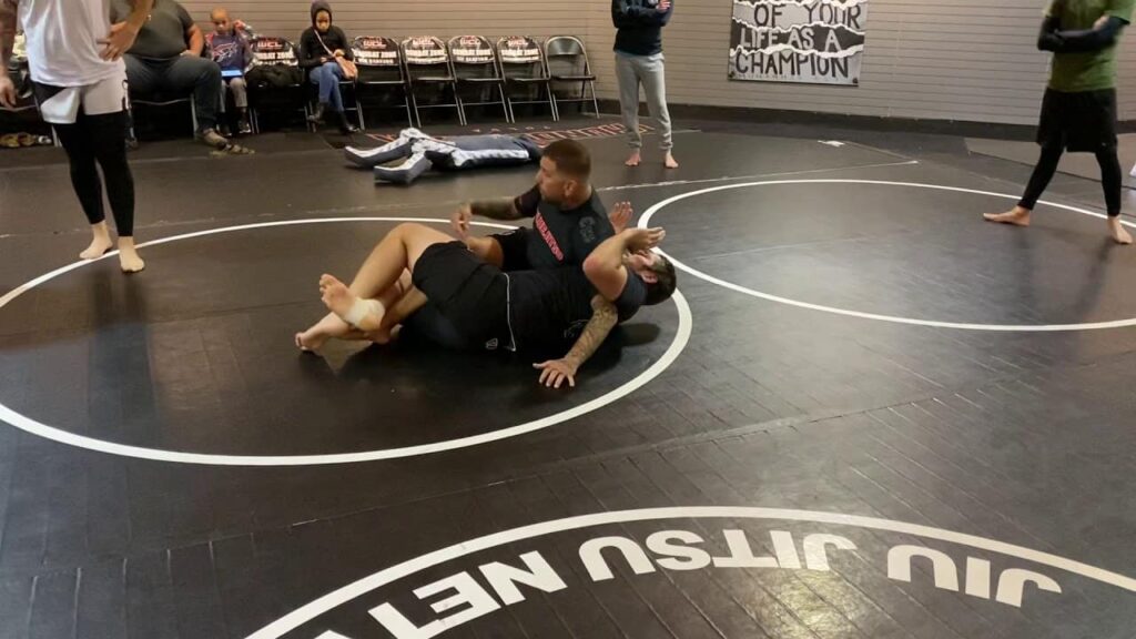 Top Half Kimura to the Back