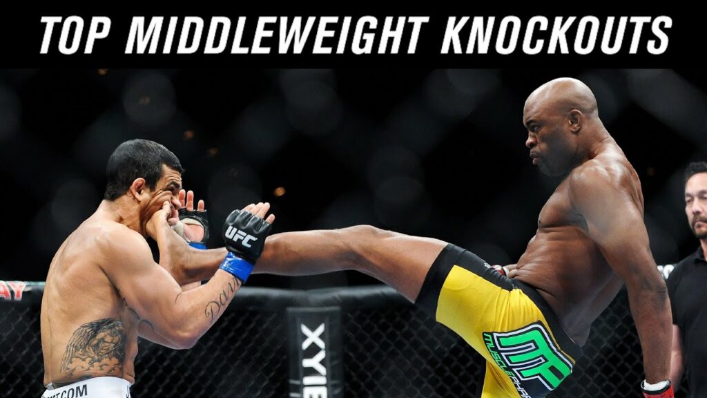 Top Middleweight Knockouts in UFC History