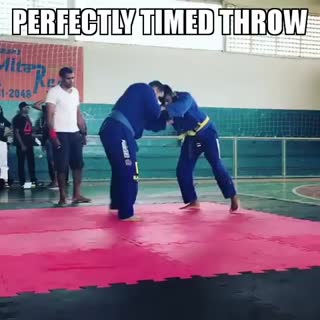 Tornado throw by @matheusbarbosa.bjj . Roberto Cyborg Teaches His Infamous Tornad...