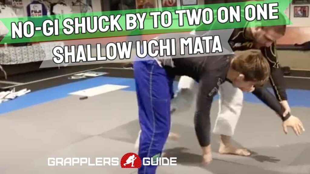 Travis Stevens - No-Gi Shuck By To Two On One Shallow Uchi Mata To Behind Control