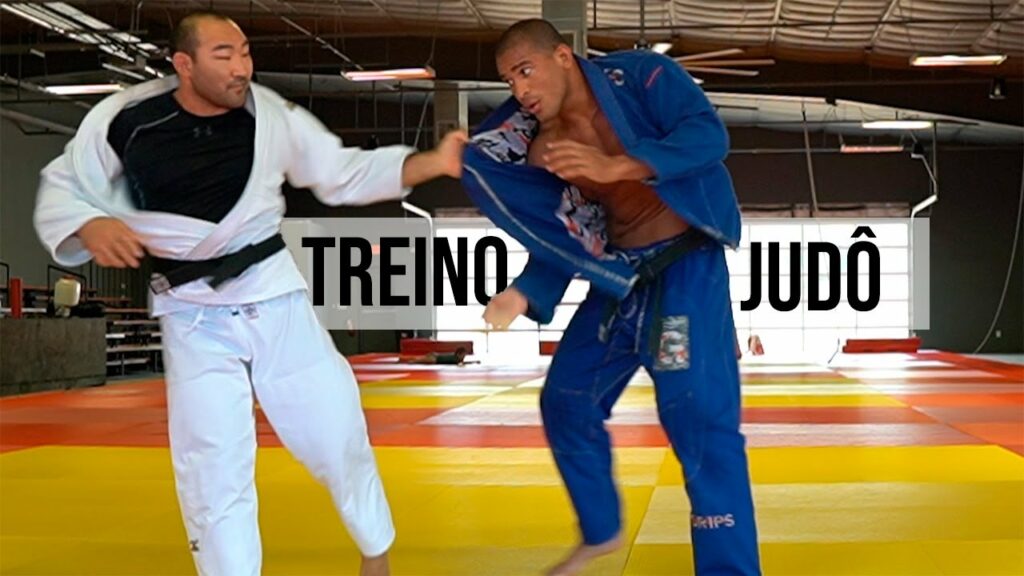 Treino de Judô com medalhista Olímpico
