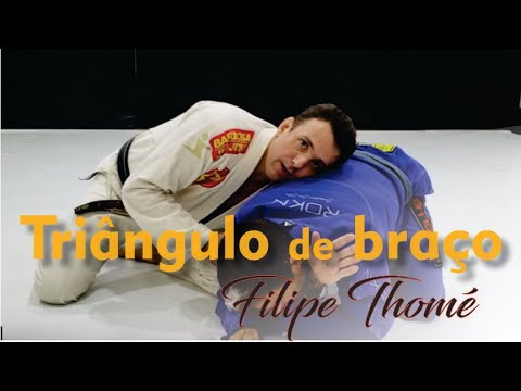 Triângulo de braço - Filipe Thomé - Jiu Jitsu - BJJCLUB