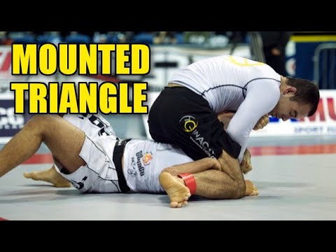 Triangle Choke From Mount - Marcelo Garcia Vs. Leo Vieira