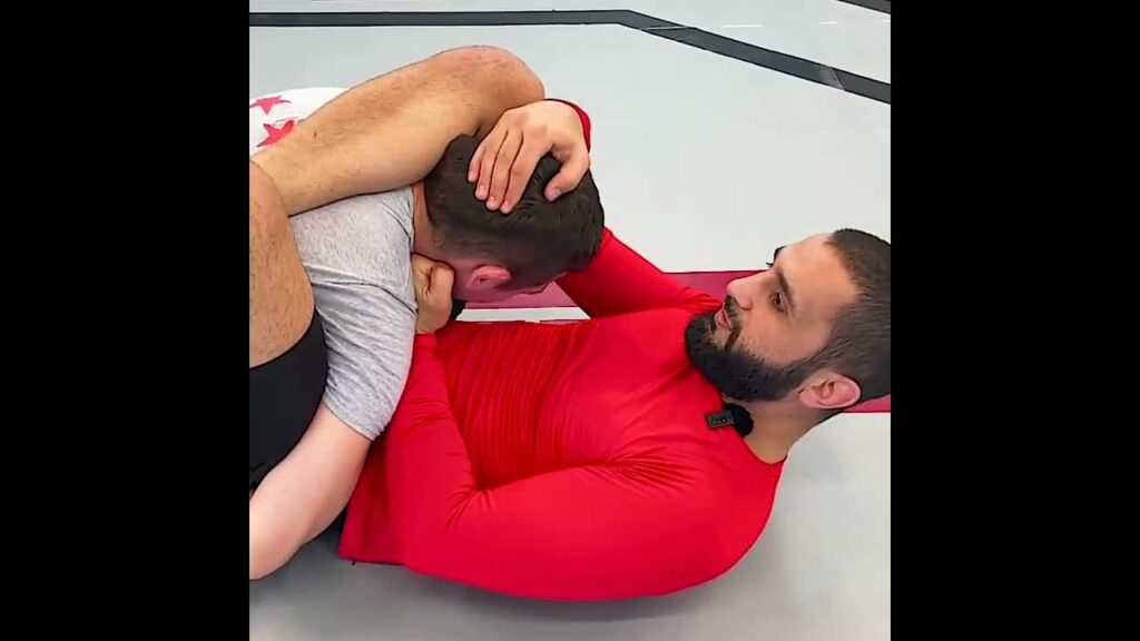 Triangle Choke  Iron Fist by Firas Zahabi