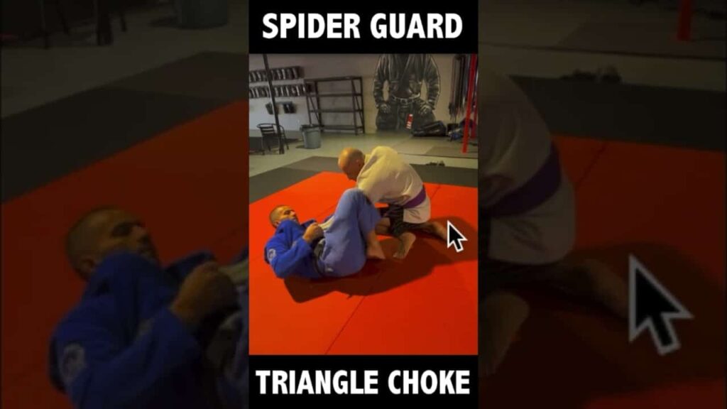 Triangle Choke Set Up From Spider Guard