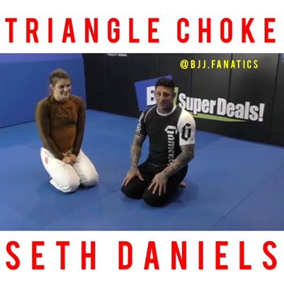 Triangle Choke as a Single Leg Defense