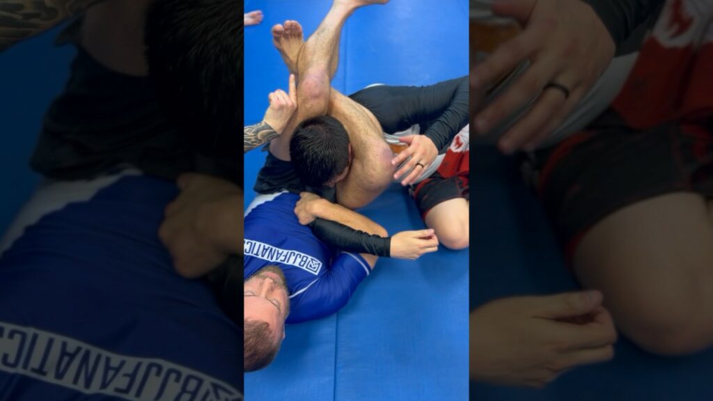 Triangle Transition from Defended Arm Bar