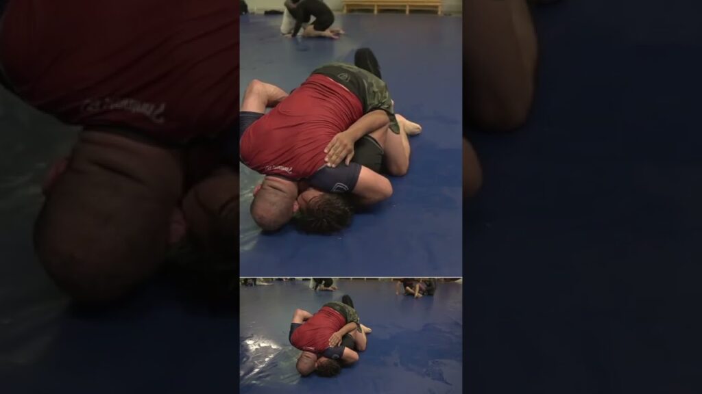 π₯ Triangle choke out of nowhere #jiujitsu #shorts