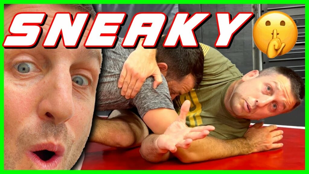 Triangle from Bottom Half Guard!