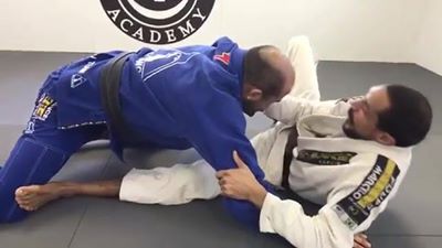 Triangle from Butterfly Guard